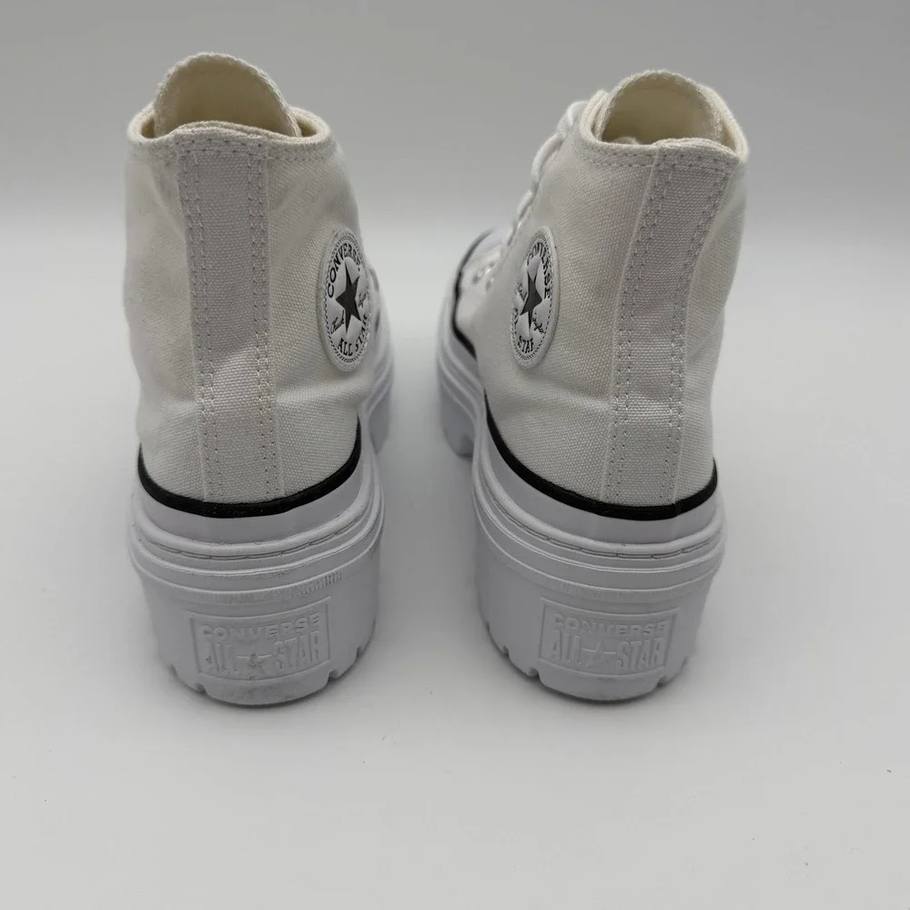 Converse‎ Madison Padded High Top Sneakers - White Canvas - Women's 6 NWT